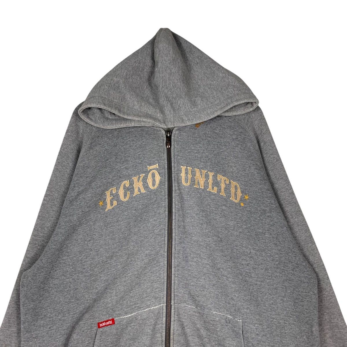 Ecko Unltd. ECKO UNTLD Big Logo Zipper Hoodies Sweatshirt #1336-C60 Size US M / EU 48-50 / 2 - 2 Thumbnail