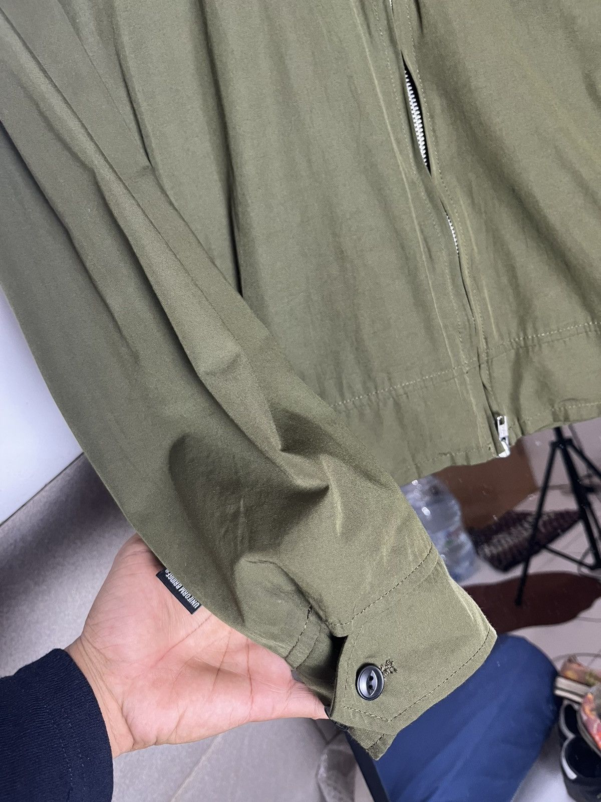 Uniform Bridge Uniform bridge work jacket boxyfit cut green army Size US L / EU 52-54 / 3 - 4 Thumbnail