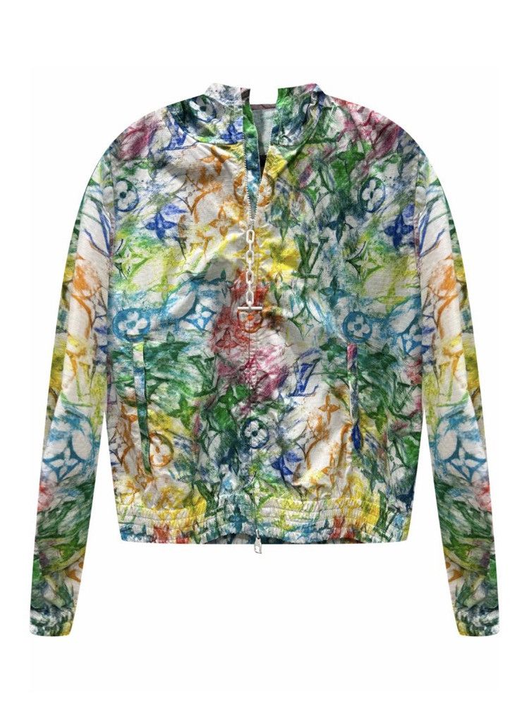 【カラフルパッチがアクセント♡】Louis Vuittonジャケット Louis Vuitton Louis Vuitton Multicolor Monogram Pastel