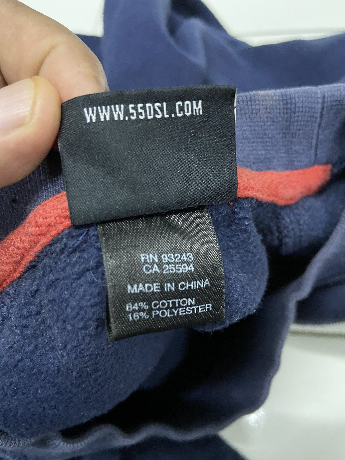 Diesel 55 DSL FAILURE BLUE SWEATSHIRT Size US M / EU 48-50 / 2 - 10 Thumbnail