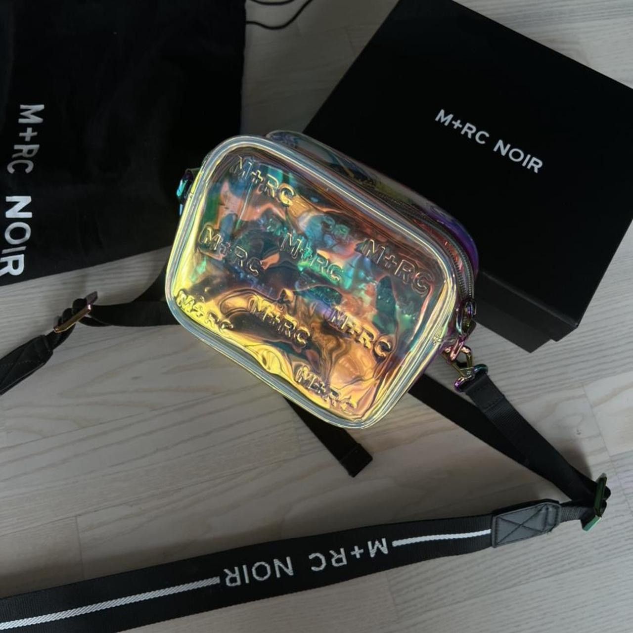 M+Rc Noir (offers🤝) M+Rc noir holographic bag with dust bag and box💎 💫 Size ONE SIZE - 1 Thumbnail