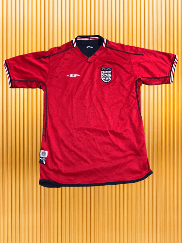 Umbro Vintage Umbro England Football Shirt Away Reversible Top Size US S / EU 44-46 / 1 - 1 Thumbnail