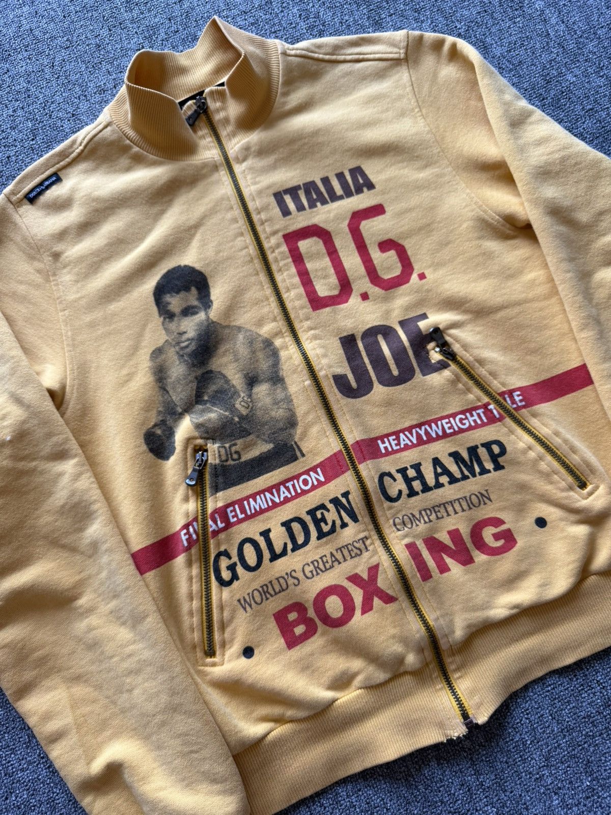 Dolce & Gabbana Dolce & Gabbana Mohammed ali zip up Size US M / EU 48-50 / 2 - 3 Thumbnail