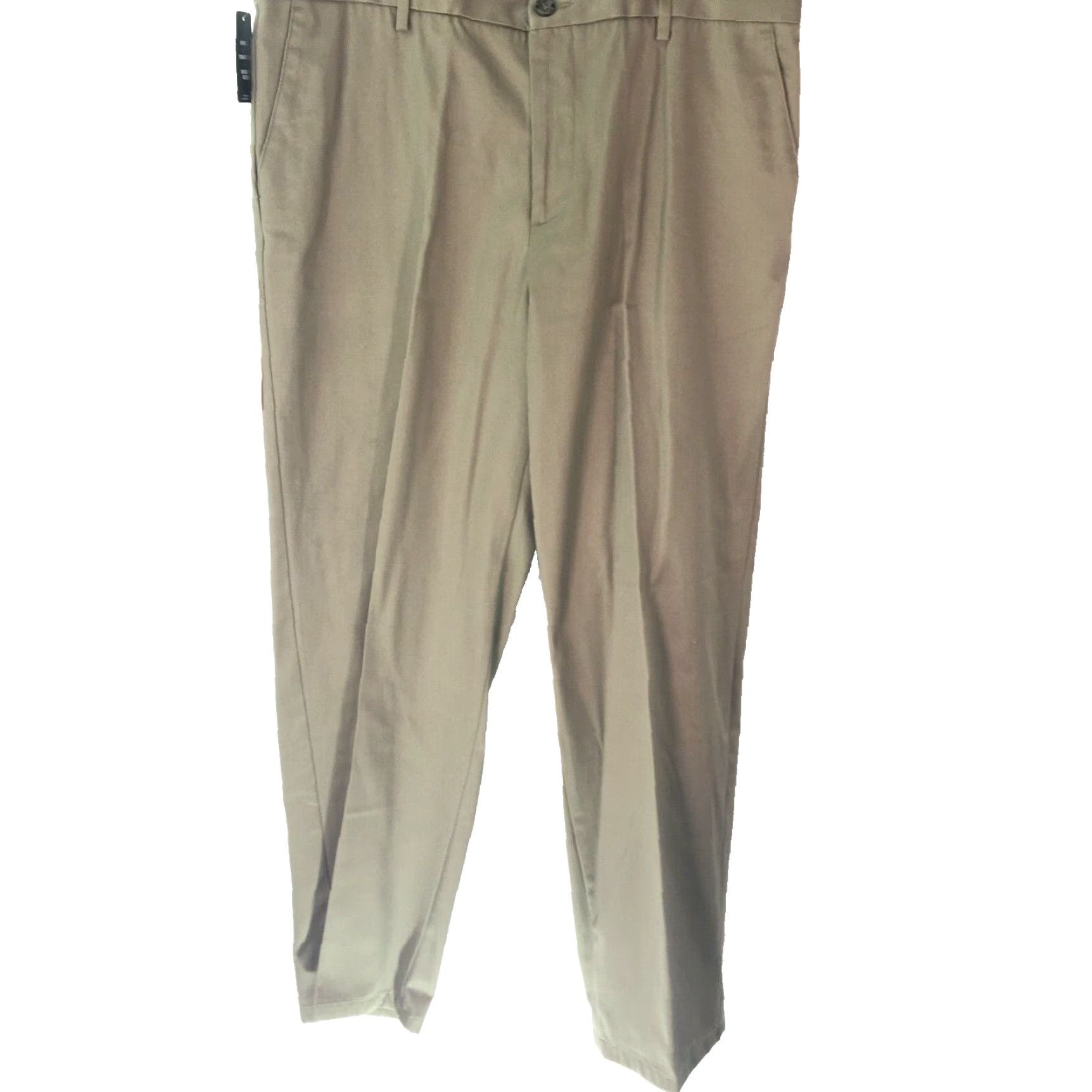 Dockers DOCKERS Mens Casual Flat Front Straight Kaki Trouser Dress Pants Size 38 X32 Size US 38 / EU 54 - 2 Thumbnail