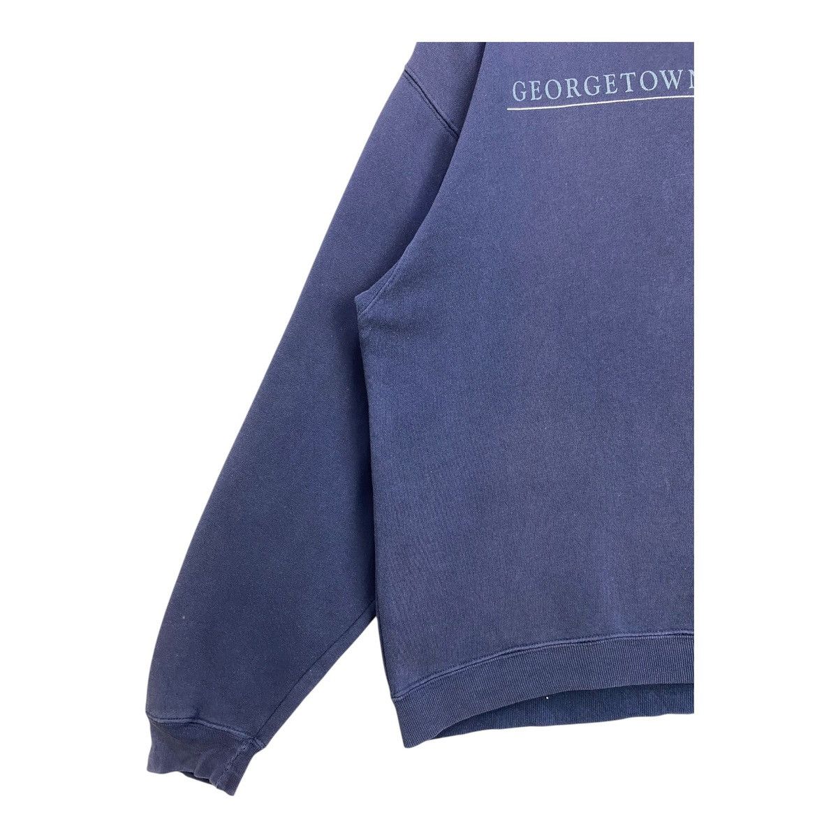 Vintage Vintage Georgetown University Sweatshirt Jumper Blue Size M Size US M / EU 48-50 / 2 - 3 Thumbnail