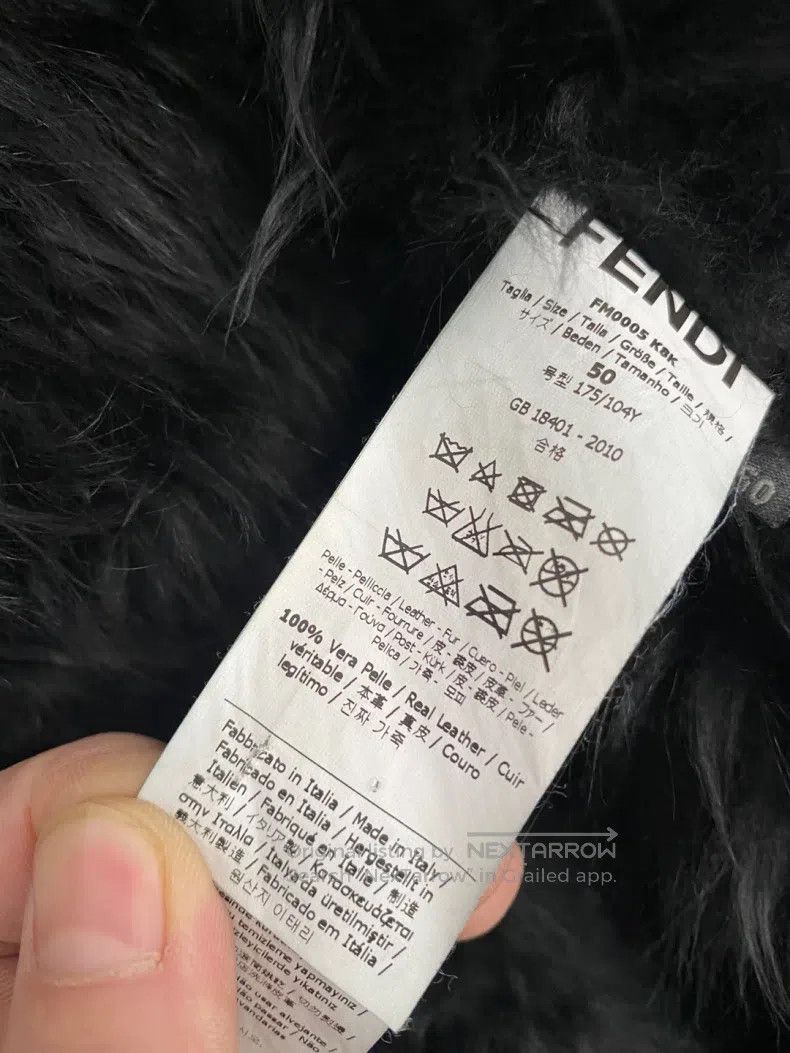Fendi Fendi Shearling Jacket, outer layer lamb leather, inner la Size US M / EU 48-50 / 2 - 4 Thumbnail
