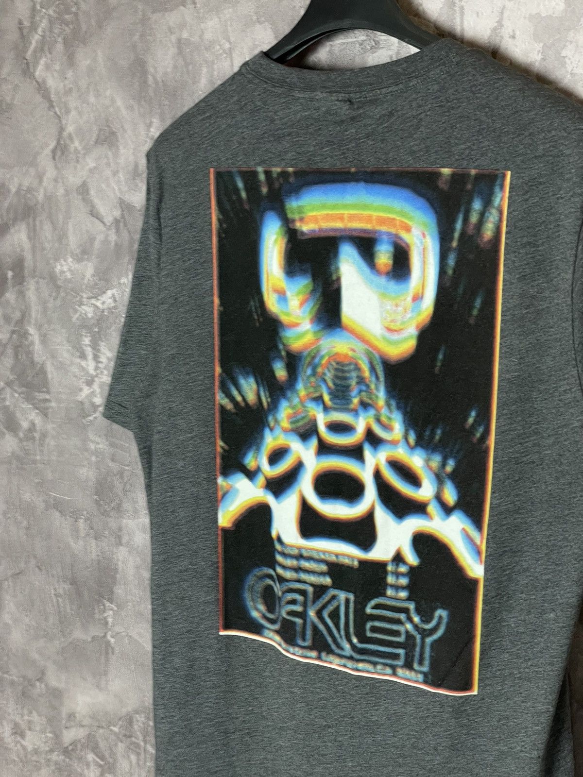 Oakley × Vintage Vintage y2k Oakley Goggles logo t-shirt tee gorpcore 90s Size US S / EU 44-46 / 1 - 6 Thumbnail
