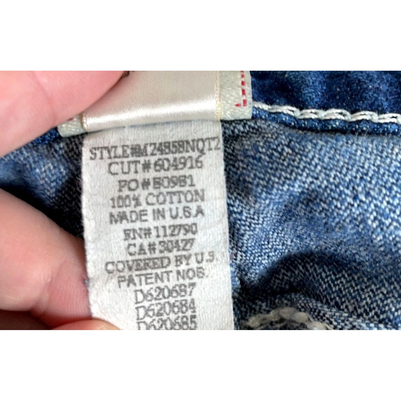 True Religion VINTAGE True Religion Jeans Bootcut Men's 33 x 27 5-Pocket Denim Blue Please laboriously adjust for searchability Size US 33 - 5 Thumbnail