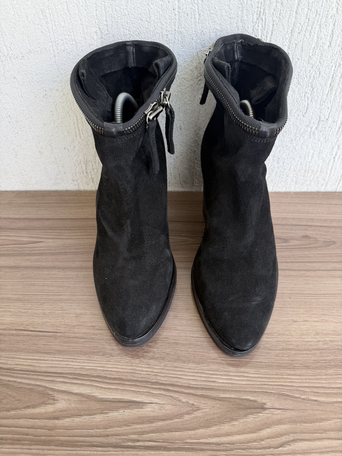 Cinzia Araia double zip wraparound wedge boots like isabel marant Size US 10 / IT 40 - 7 Thumbnail