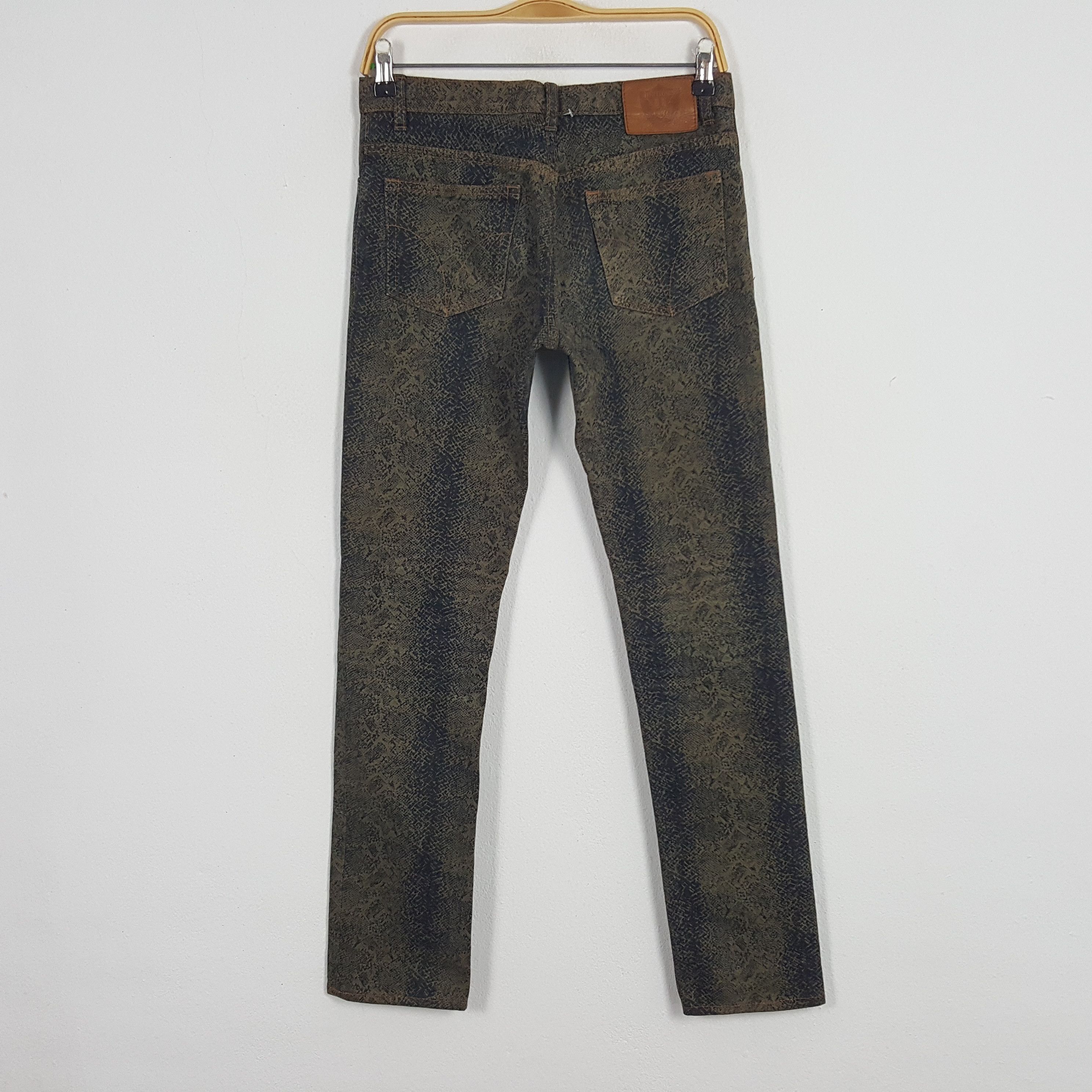 Hysteric Glamour × Japanese Brand × Vintage Vintage Hysteric Glamour Snake Design Denim Jeans Size US 28 / EU 44 - 4 Thumbnail