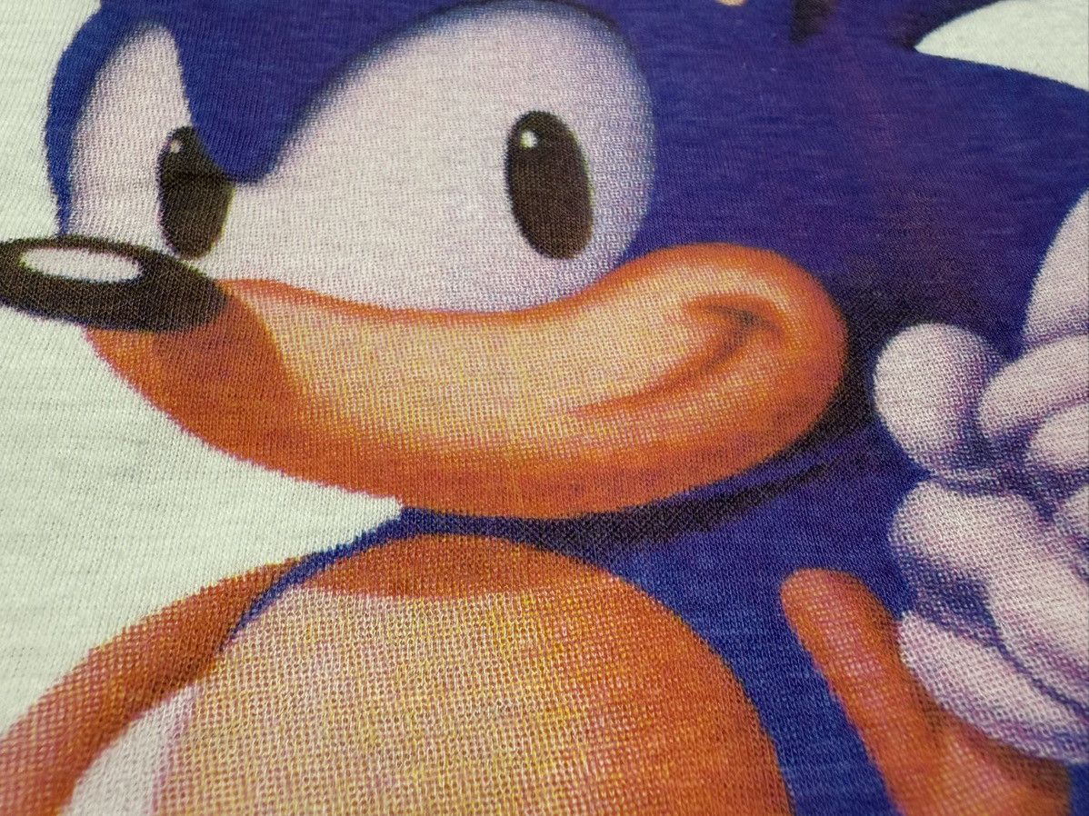 Vintage Vintage 90s Japan Sonic the Hedgehog SEGA T-Shirt Size US L / EU 52-54 / 3 - 4 Thumbnail