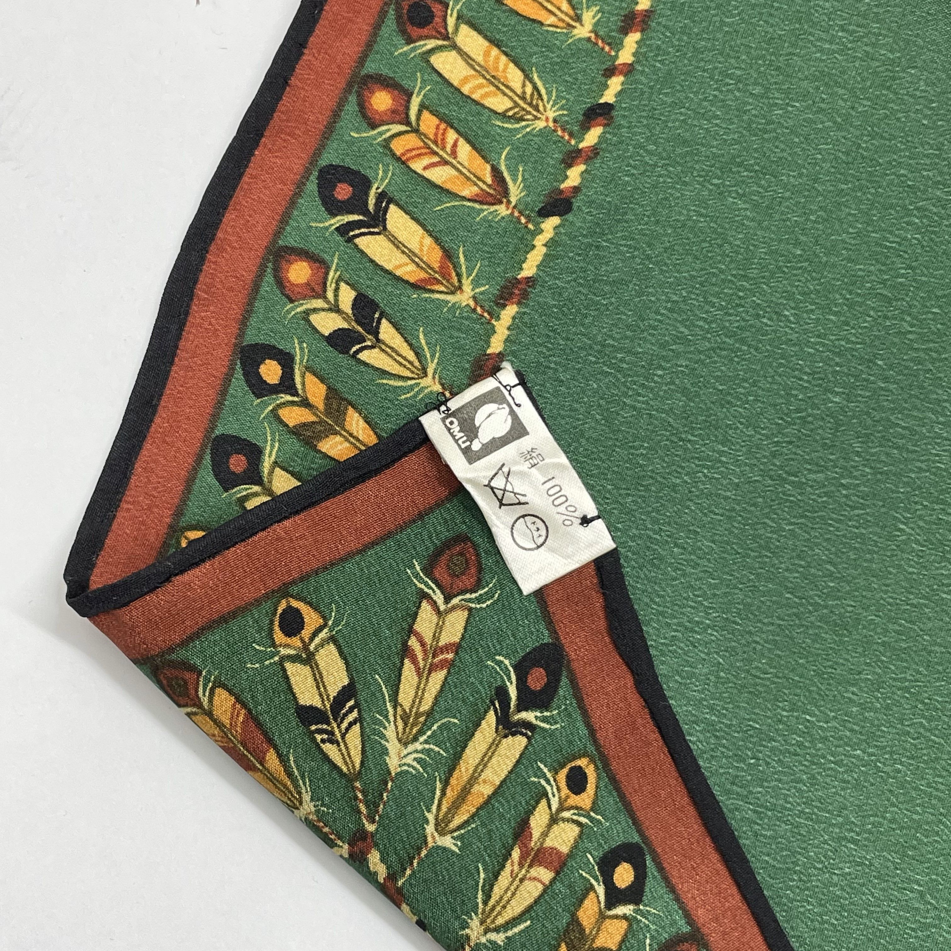 Japanese Brand Junko Koshino Silk Scarf / Scarves - 4319 Size ONE SIZE - 11 Thumbnail