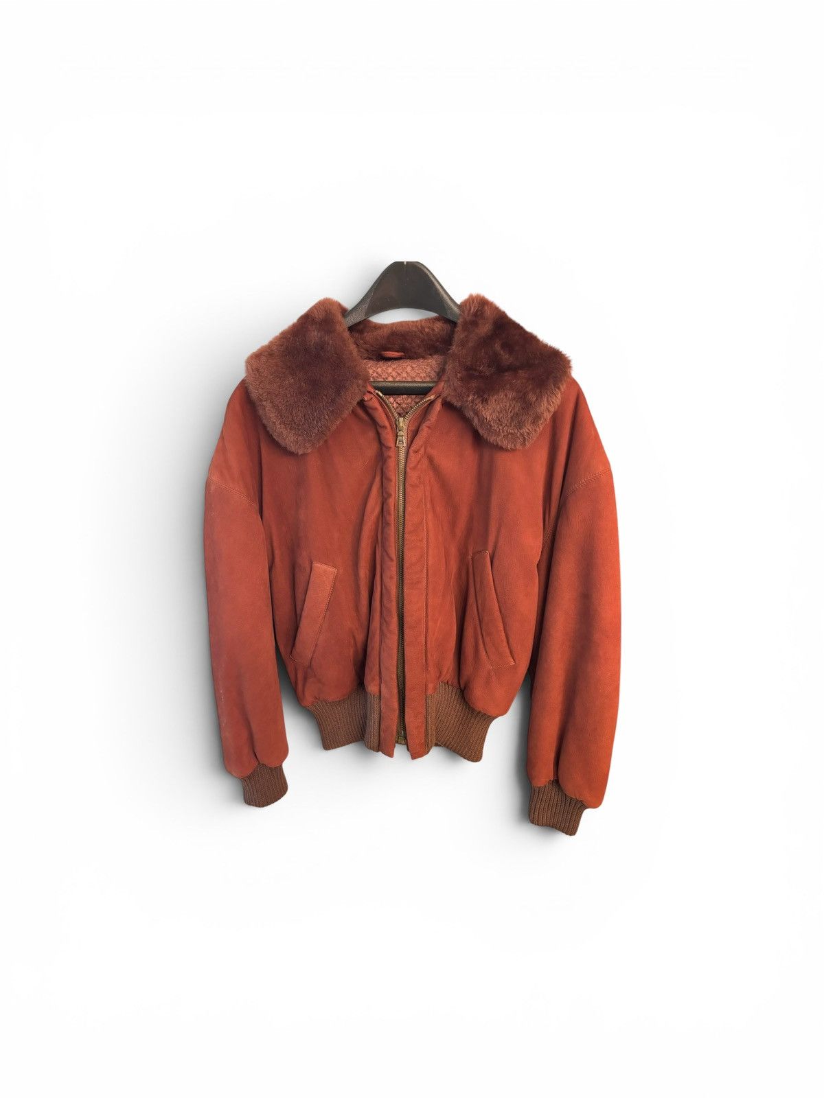 Jil Sander Vintage Leather Jil Sander Suede Bomber Jacket Size XS / US 0-2 / IT 36-38 - 1 Thumbnail