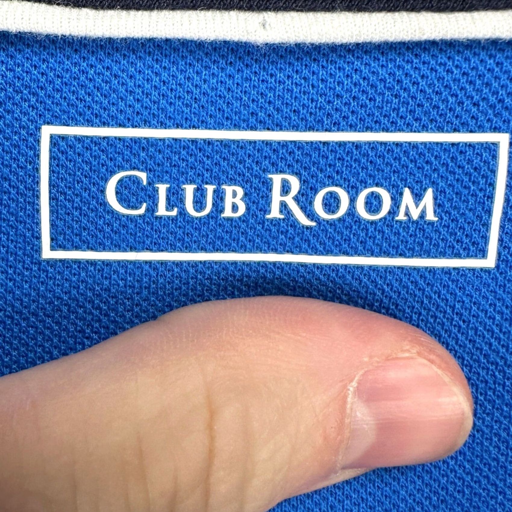 Club Room Club Room Polo Shirt Mens 2XL Blue Short Sleeve Casual Comfortable Breathable Shirt Size US XXL / EU 58 / 5 - 4 Thumbnail