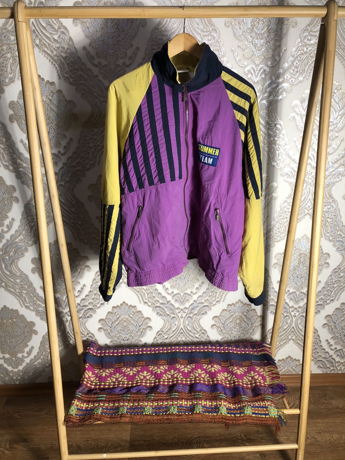 Puma × Vintage VERY RARE PUMA SUMMER TEAM LIGHT JAKCET FULL ZIP RETRO 90s Size US M / EU 48-50 / 2 - 1 Thumbnail