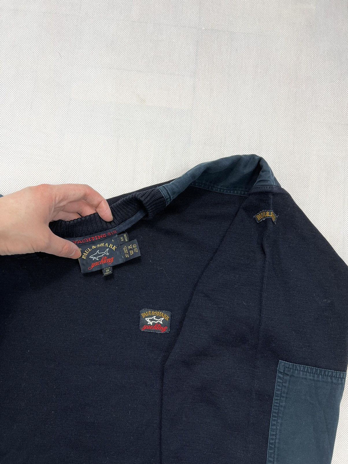 Paul & Shark × Vintage Sweater Paul & Shark Yachting Vintage Size US L / EU 52-54 / 3 - 2 Thumbnail