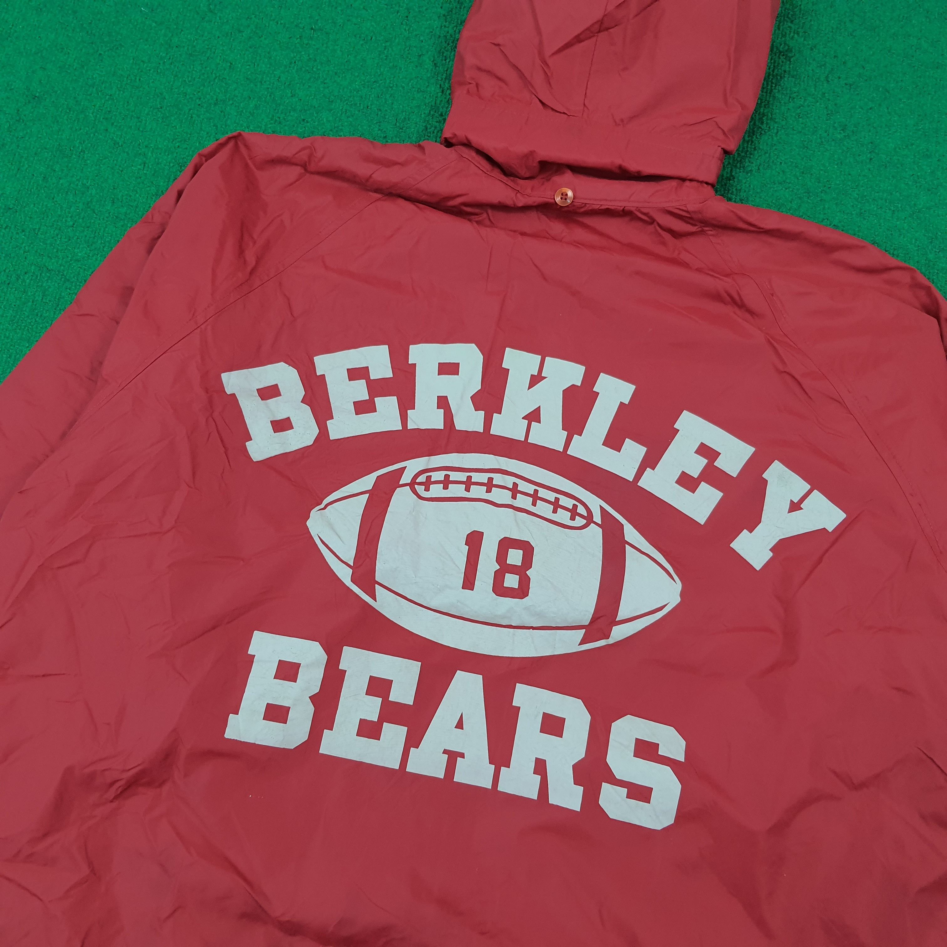 Champion Vintage 70s Champion Red Berkeley Bear Coach Jacket C274N9 Size US XXL / EU 58 / 5 - 2 Thumbnail