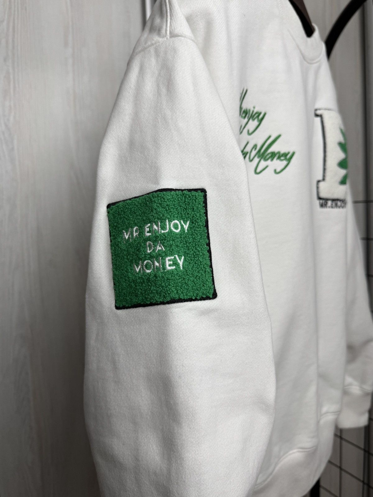 MR.ENJOY DA MONEY M.E.D.M 53 White sweatshirt