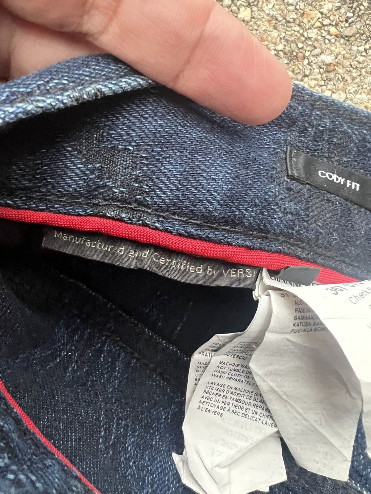 Versace Rare Versace Design Denim Made In Italy 32 Size Size US 32 / EU 48 - 7 Thumbnail