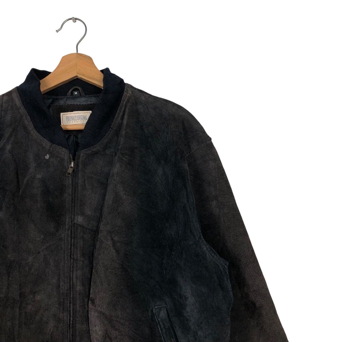 Japanese Brand 📌Vintage Leather Jacket Friendly Original Issey Miyake Size US M / EU 48-50 / 2 - 7 Thumbnail