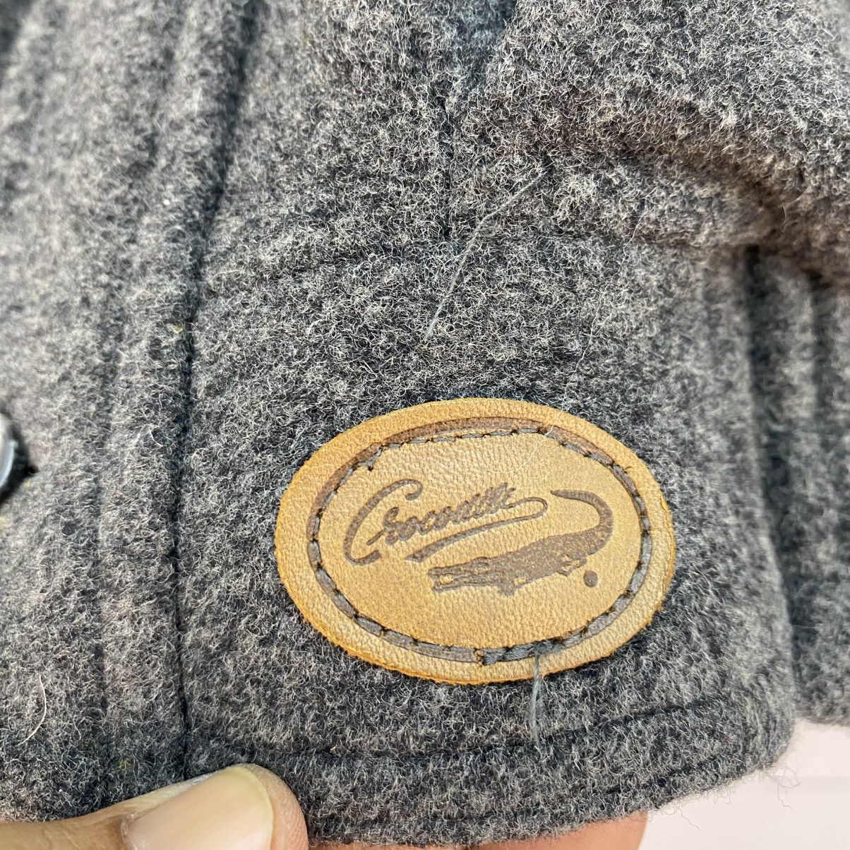 Lacoste 💥Vintage Crocodile Bomber Wool Jacket Design Akira Hamada Size US L / EU 52-54 / 3 - 7 Thumbnail