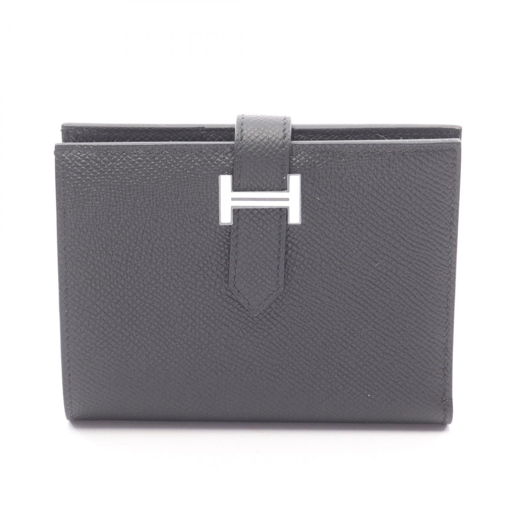 Hermes Hermes Hermes Bearn Compact Epsom Leather Wallet Leather Short Wallet K DUTY FREE for USA Size ONE SIZE - 1 Thumbnail