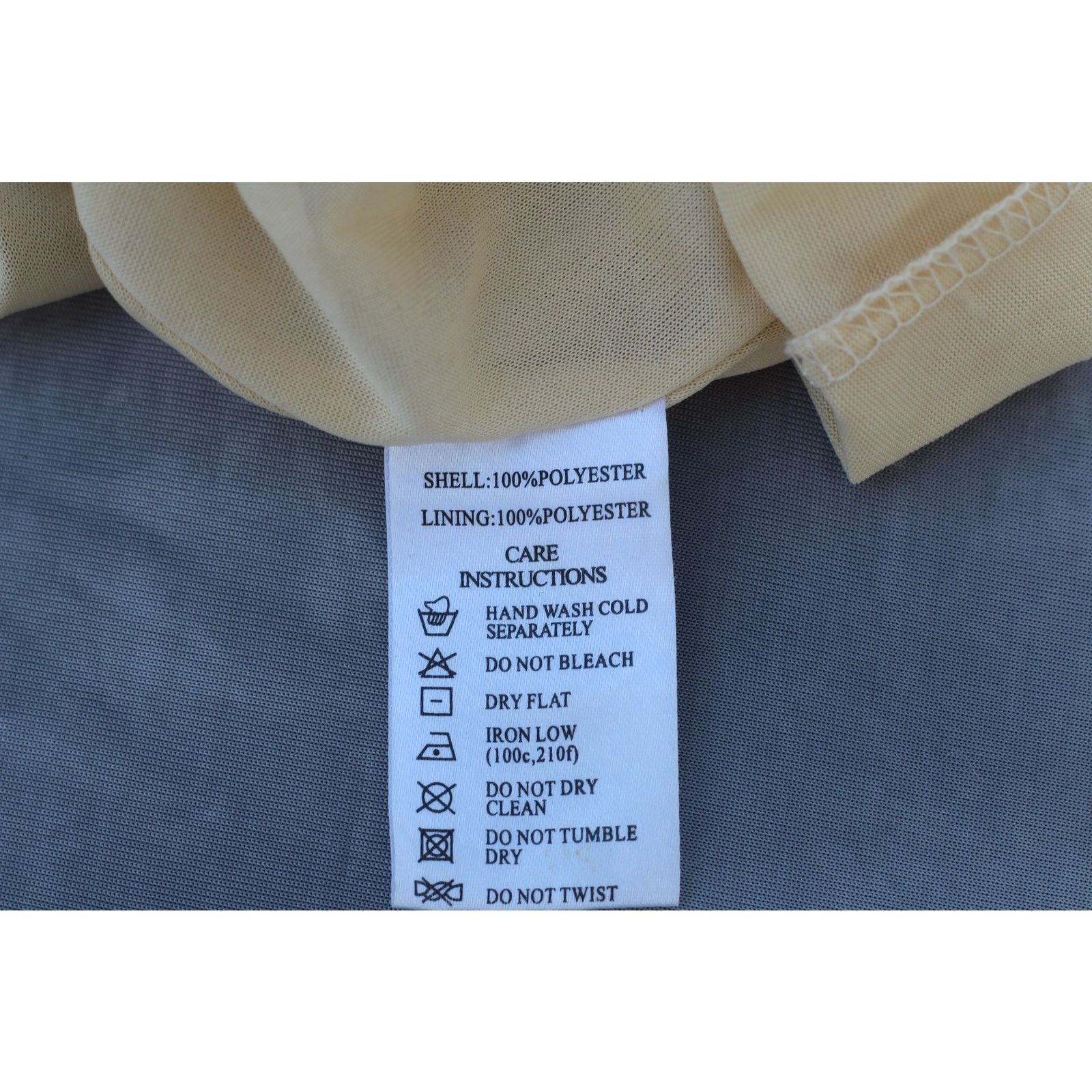 Other Matet Sequin Mini Dress Pale Yellow XS or Versatile Top Size XS / US 0-2 / IT 36-38 - 4 Thumbnail