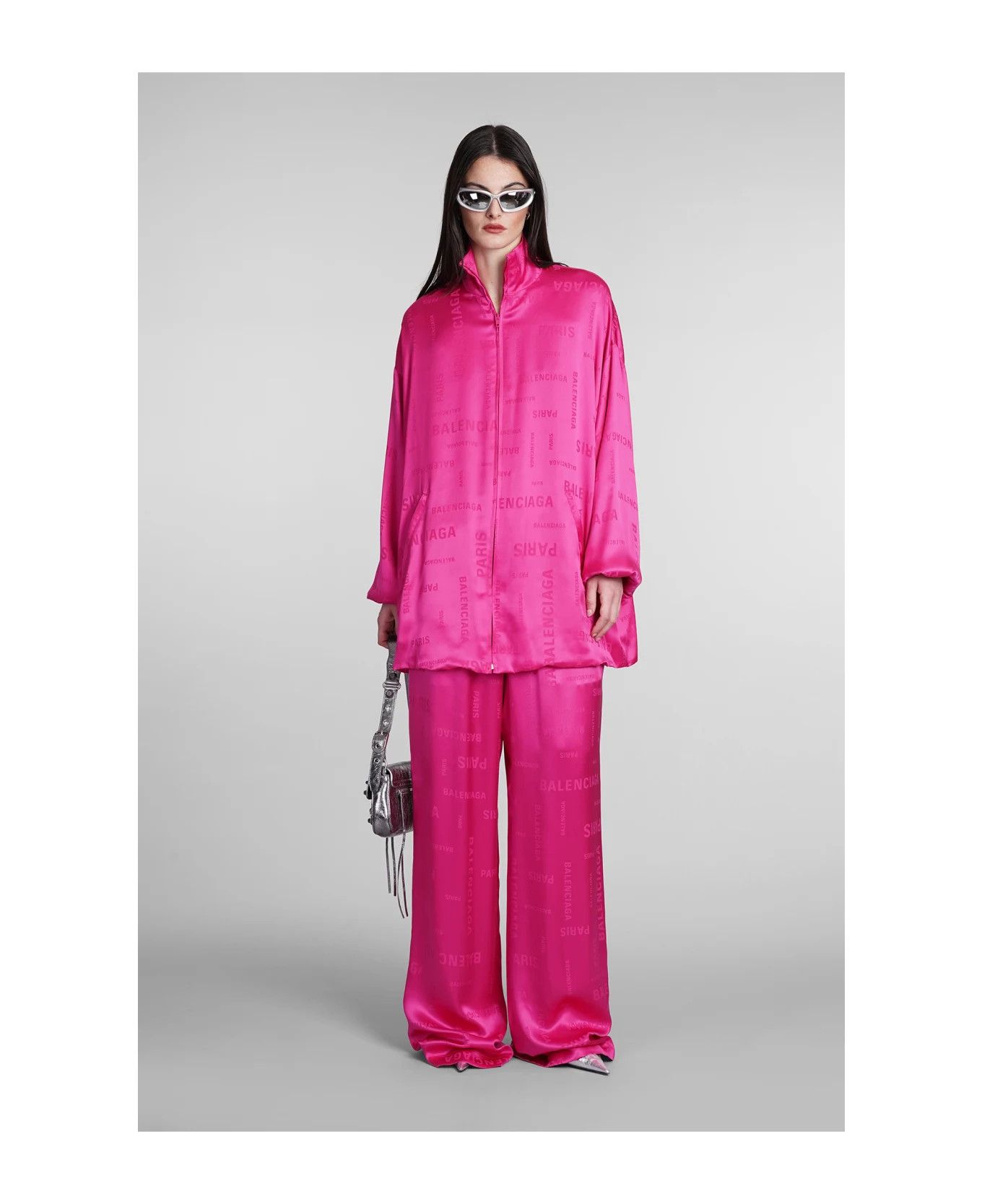 Balenciaga o1y0625 Casual Pant in Fuchsia Size 27" / US 4 / IT 40 - 5 Thumbnail