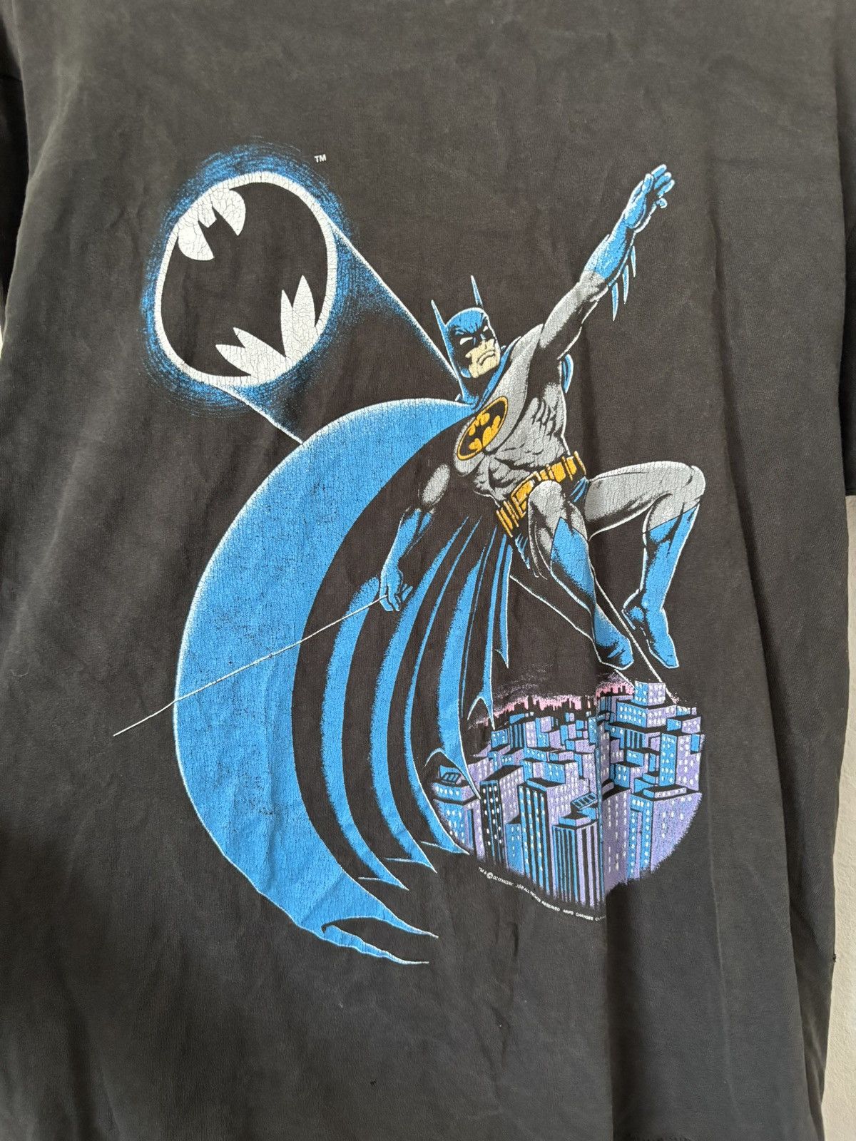 Vintage 1988 Batman Shirt Size US M / EU 48-50 / 2 - 5 Thumbnail