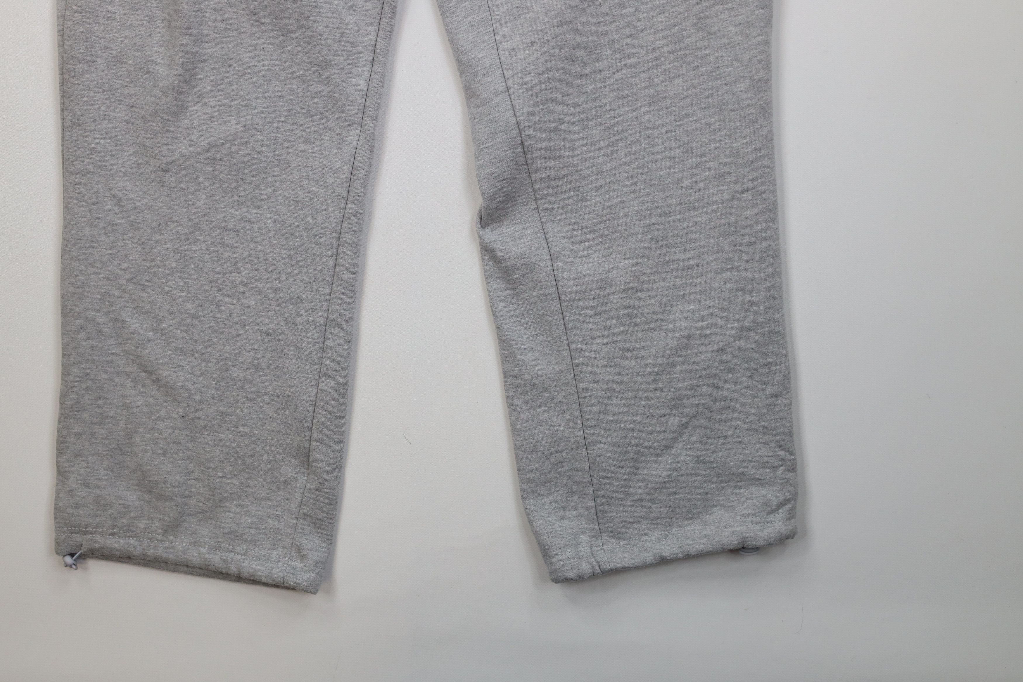 Vintage Vintage 90s Y2K Streetwear Cargo Sweatpants Heather Gray Size US 36 / EU 52 - 5 Thumbnail