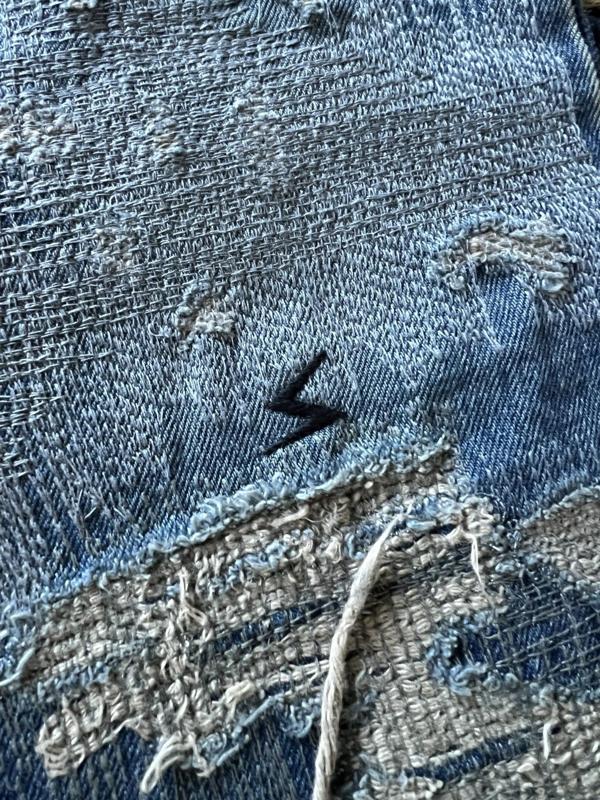 Undercover Undercover AW05 “Arts & Crafts” Blue 85 Denim Size US 31 - 3 Thumbnail