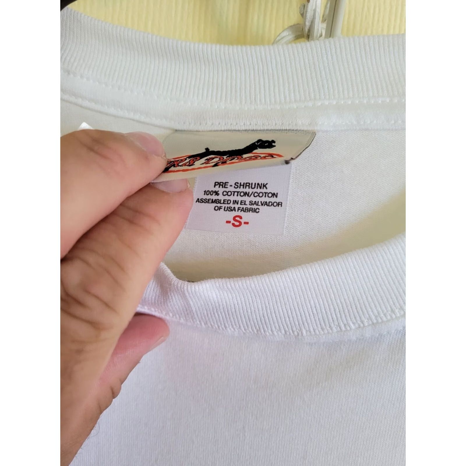 Vintage GR8 Dogs T Shirt Unisex Adults Small White 100% Cotton Shih Tzu Dog Lovers Crew Neck Short Sleeve NWT NEW Shirts Accessories Animals Music Shirt Size S / US 4 / IT 40 - 4 Thumbnail