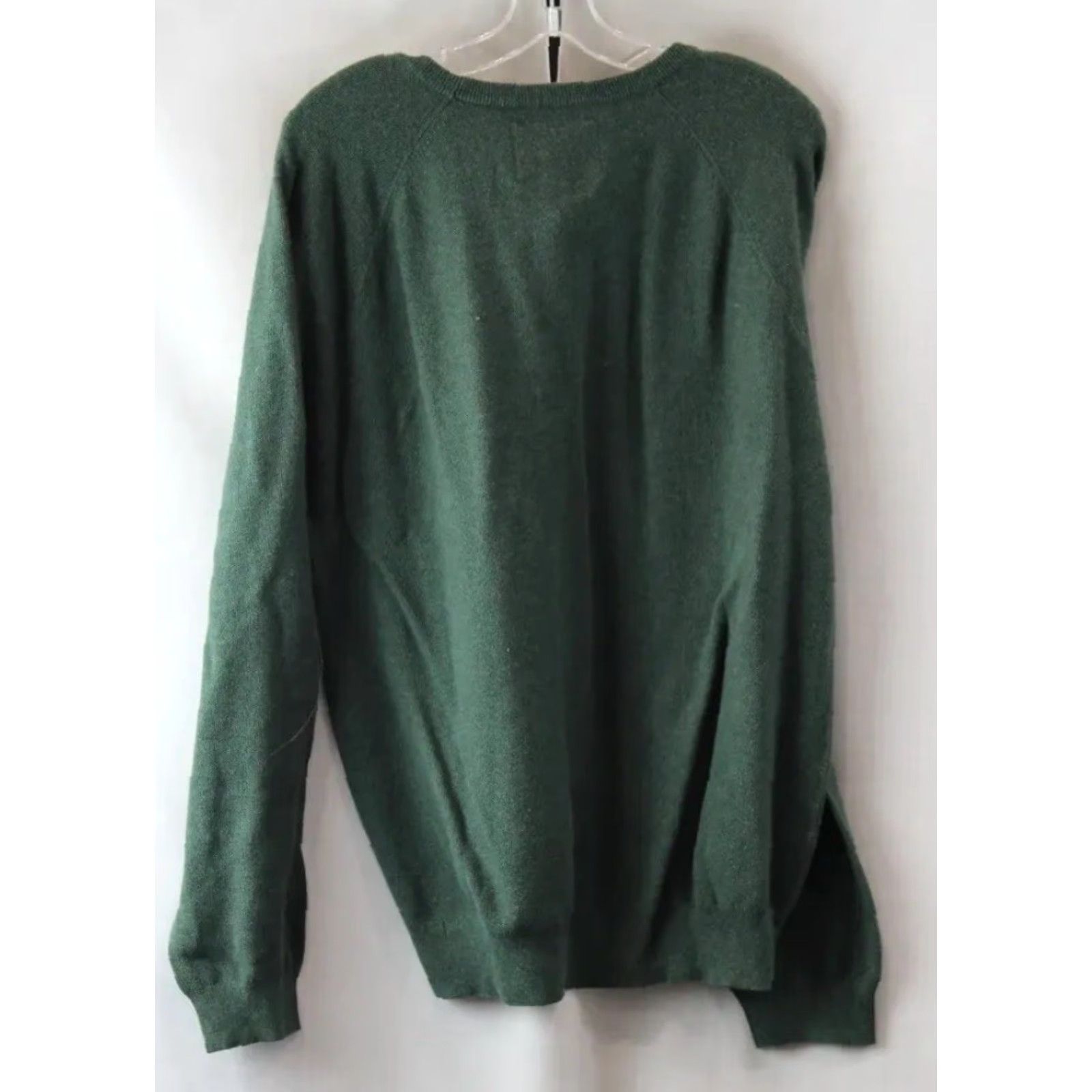 Jos. A. Bank VINTAGE Jos. A. Bank 1905 Green 100% Cotton Pullover Knit Sweater XXL Men Size US XXL / EU 58 / 5 - 2 Thumbnail