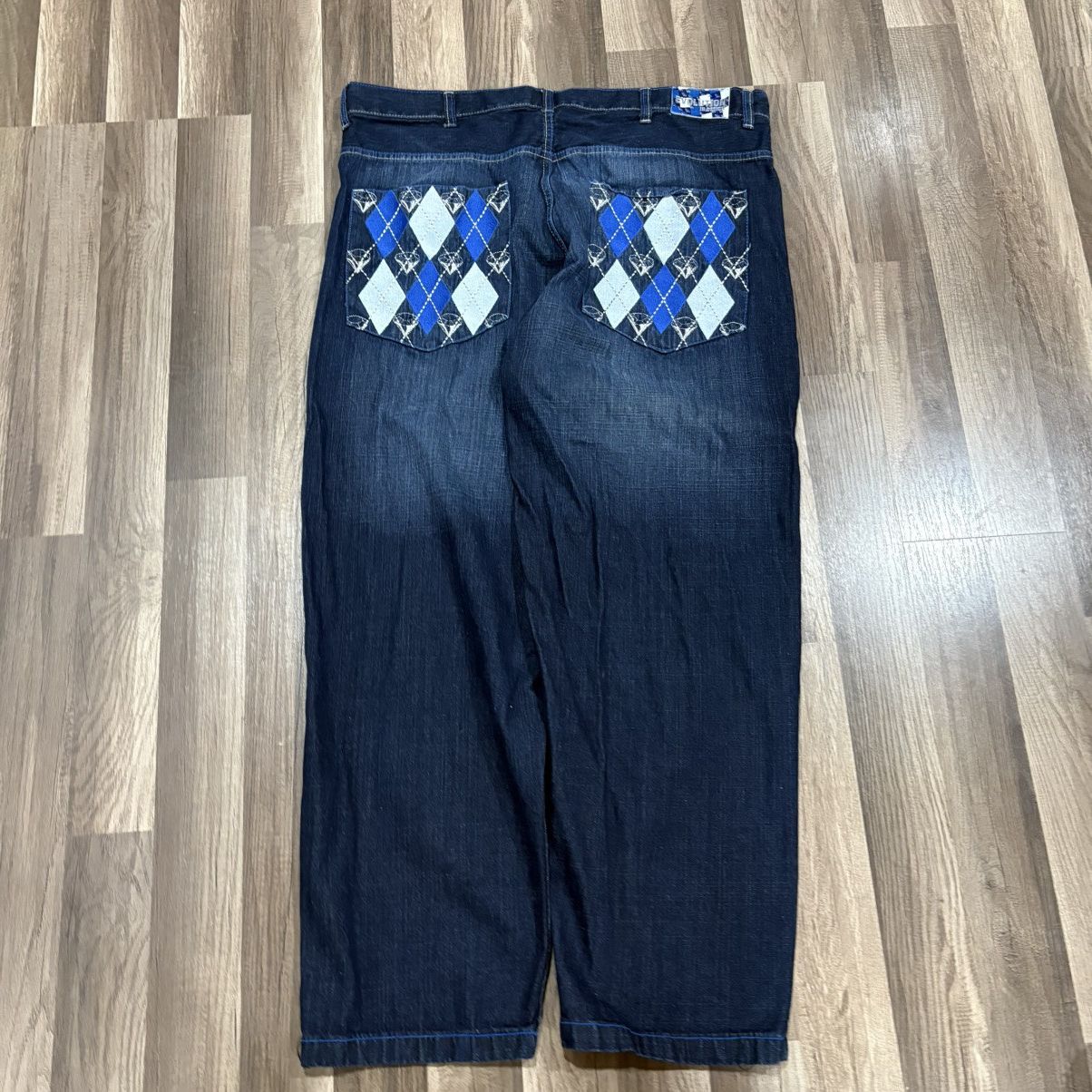 Southpole Y2k evolution jeans with embodied on tbe back Size US 44 / EU 60 - 2 Thumbnail