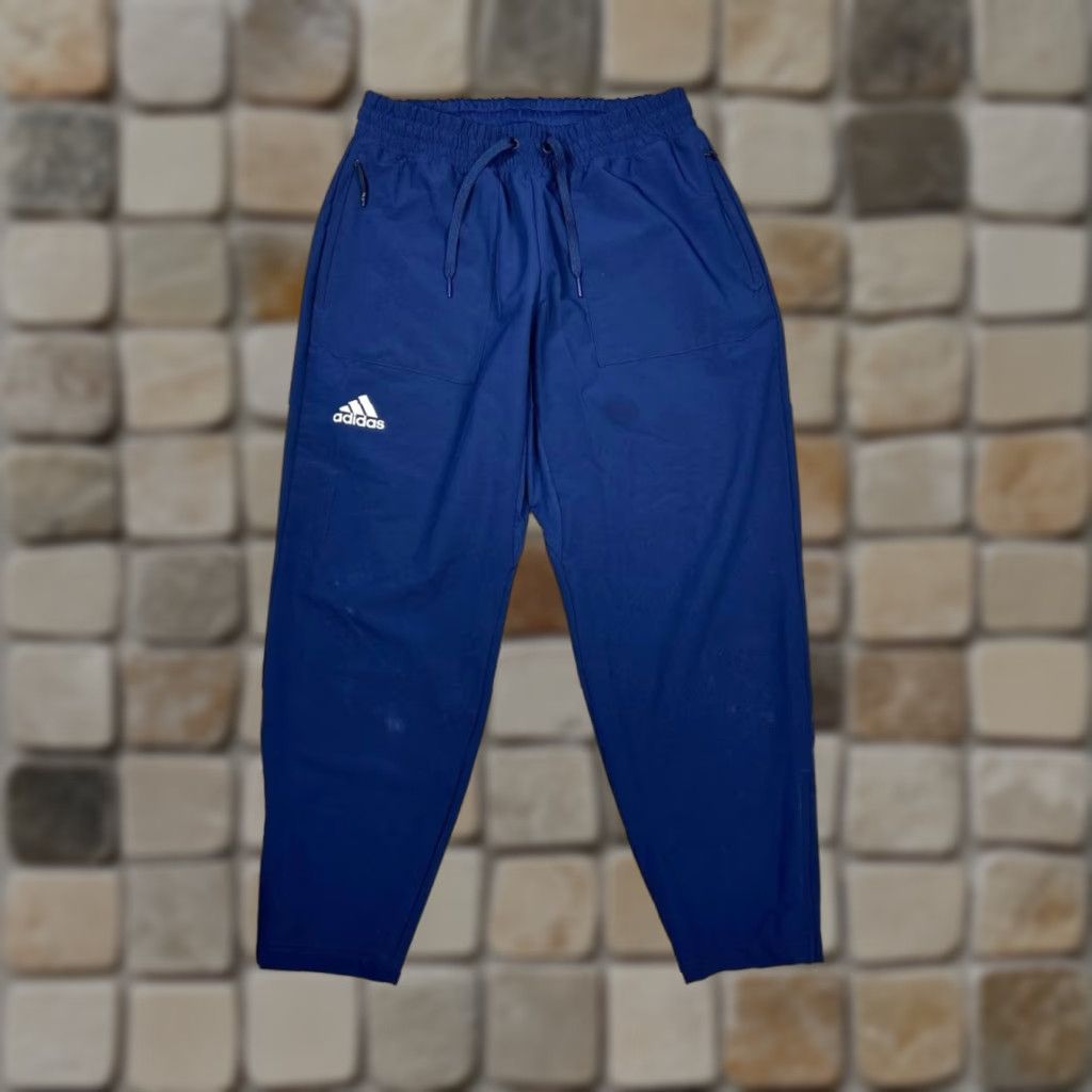 Adidas VINTAGE Adidas Women's Joggers Pants L Blue Athleisure Sports Activewear Running Gym Size 36" / US 14 / IT 50 - 1 Thumbnail