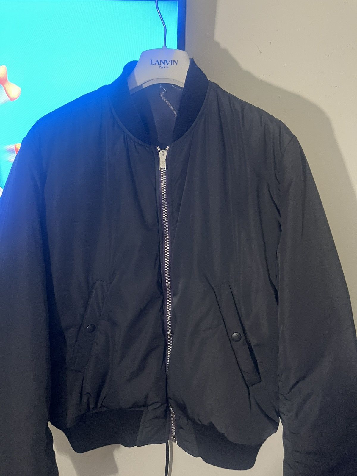 Lanvin Lanvin reversible Batman bolber Size US M / EU 48-50 / 2 - 4 Thumbnail