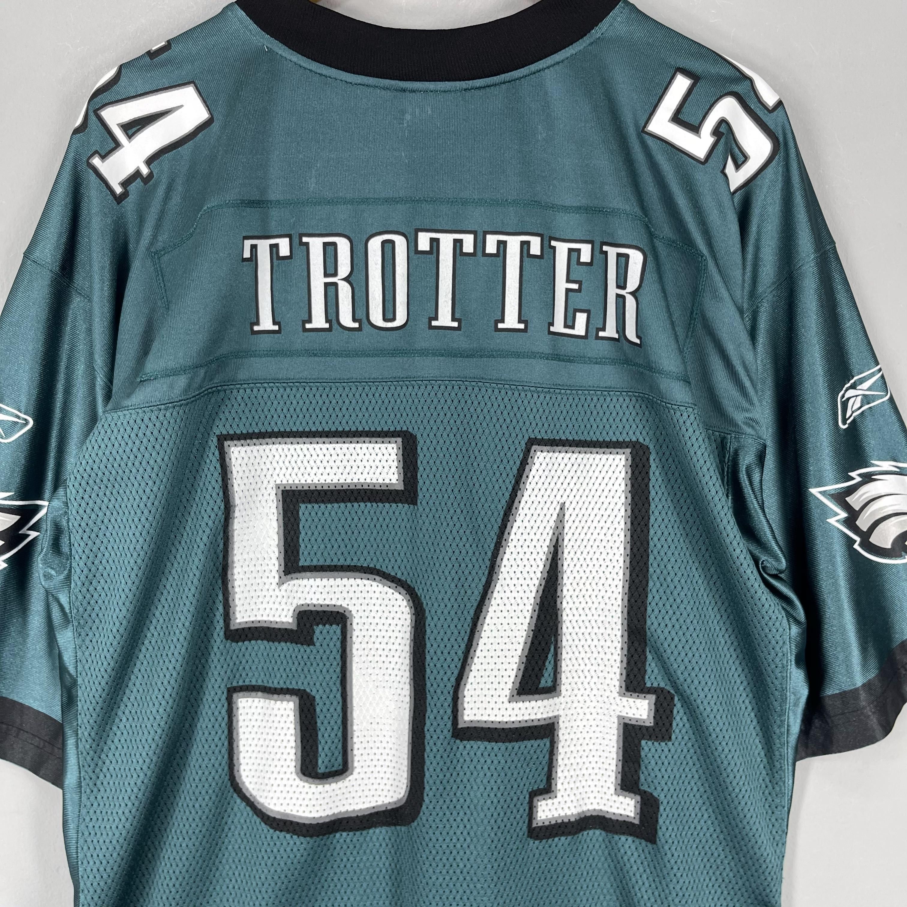 NFL Vintage Philadelphia EAGLES Nfl Jeremiah Trotter #54 Jersey Size US L / EU 52-54 / 3 - 10 Thumbnail