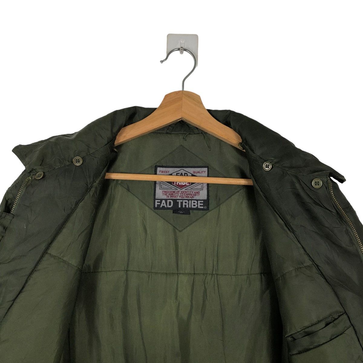Japanese Brand 🔥90’s VINTAGE RIOT RIOT BOMBER JACKET FAD TRIBE JAPAN Size US L / EU 52-54 / 3 - 11 Thumbnail