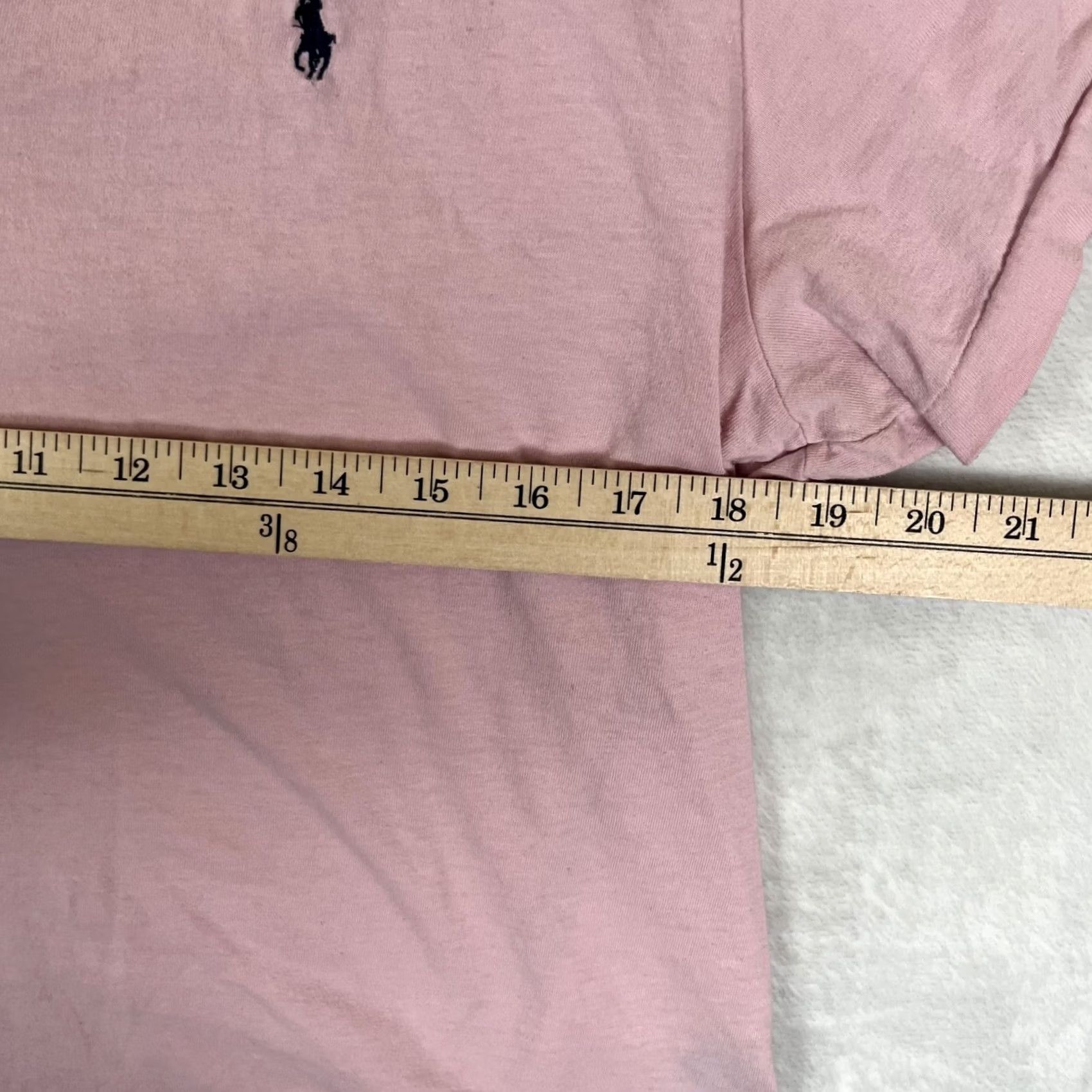 Polo Ralph Lauren VINTAGE Polo Ralph Lauren Sport T-Shirt Womens XL Pink V-Neck Embroidered Y2K Size XL / US 12-14 / IT 48-50 - 6 Thumbnail