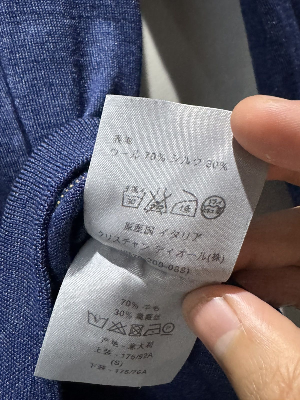 Dior AW 2008 Dior Homme Kris Van Assche Virgin Wool Knit Crewneck Size US S / EU 44-46 / 1 - 9 Thumbnail