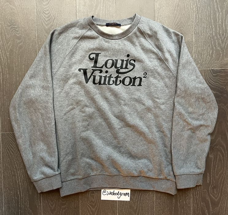 Louis Vuitton Virgil x Nigo LV Squared Crewneck Sweatshirt | Grailed