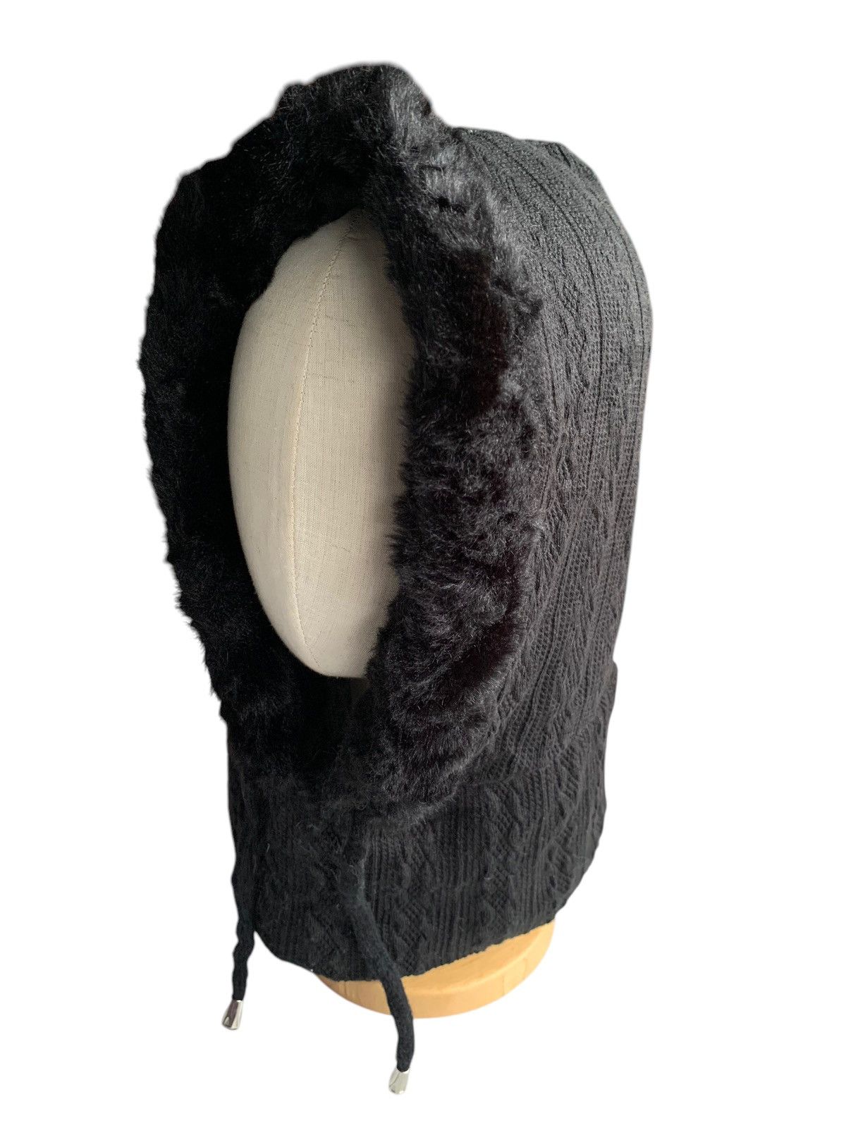 Kapital Knitted Fur Hoodie Balaclava Winter Sessions Streetwear Hats Size ONE SIZE - 1 Thumbnail