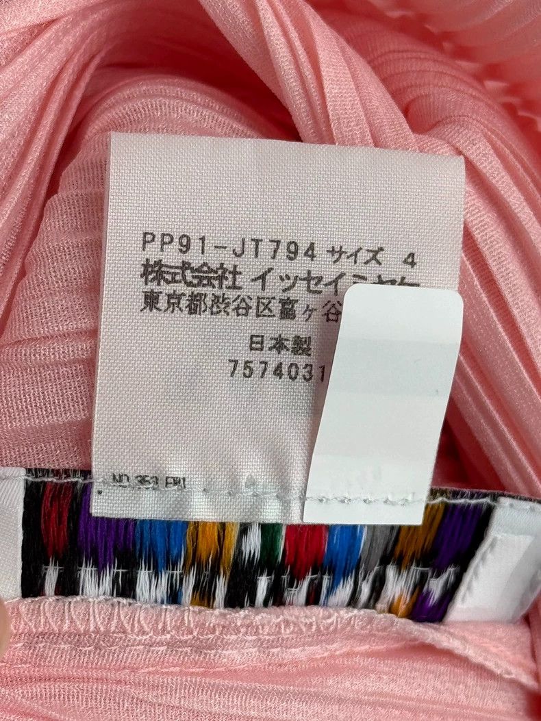 Issey Miyake Issey Miyake size:4 Cherry blossom pink pleated short-slee Size S / US 4 / IT 40 - 4 Thumbnail
