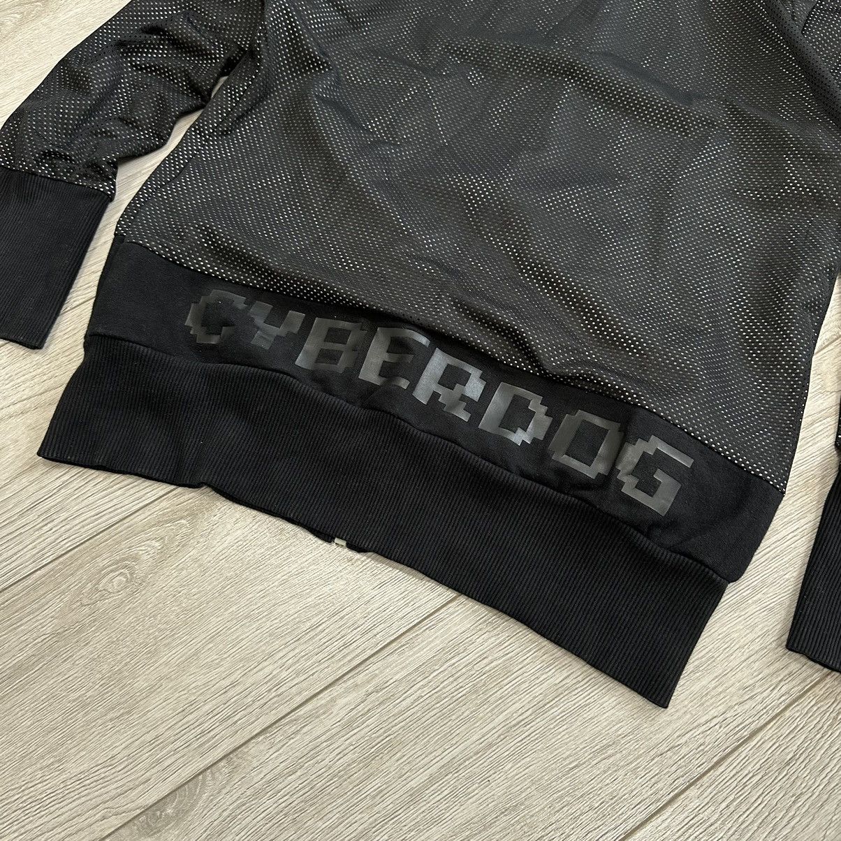 Japanese Brand Cyberdog Rare Mesh Back Logo Hoodie Size US M / EU 48-50 / 2 - 10 Thumbnail