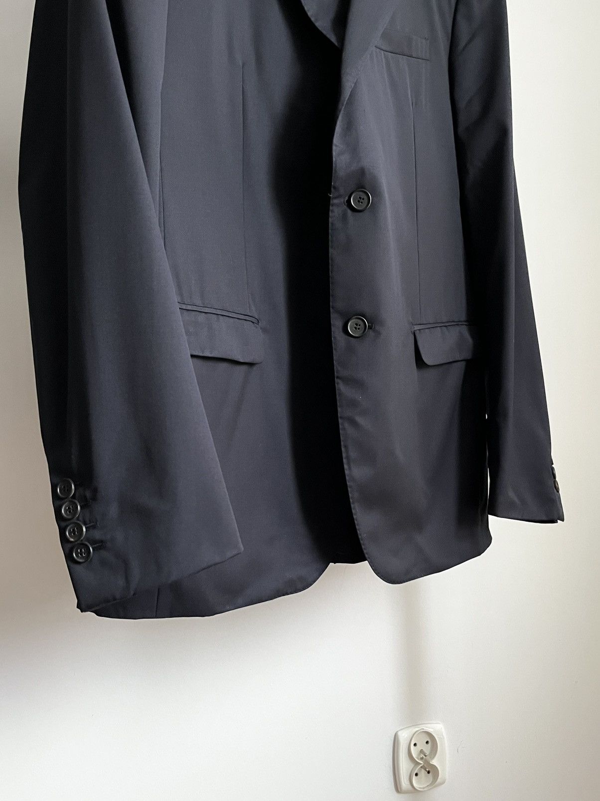 Lanvin Lanvin early 2010s hand tailored wool blazer jacket Size 52R - 4 Thumbnail