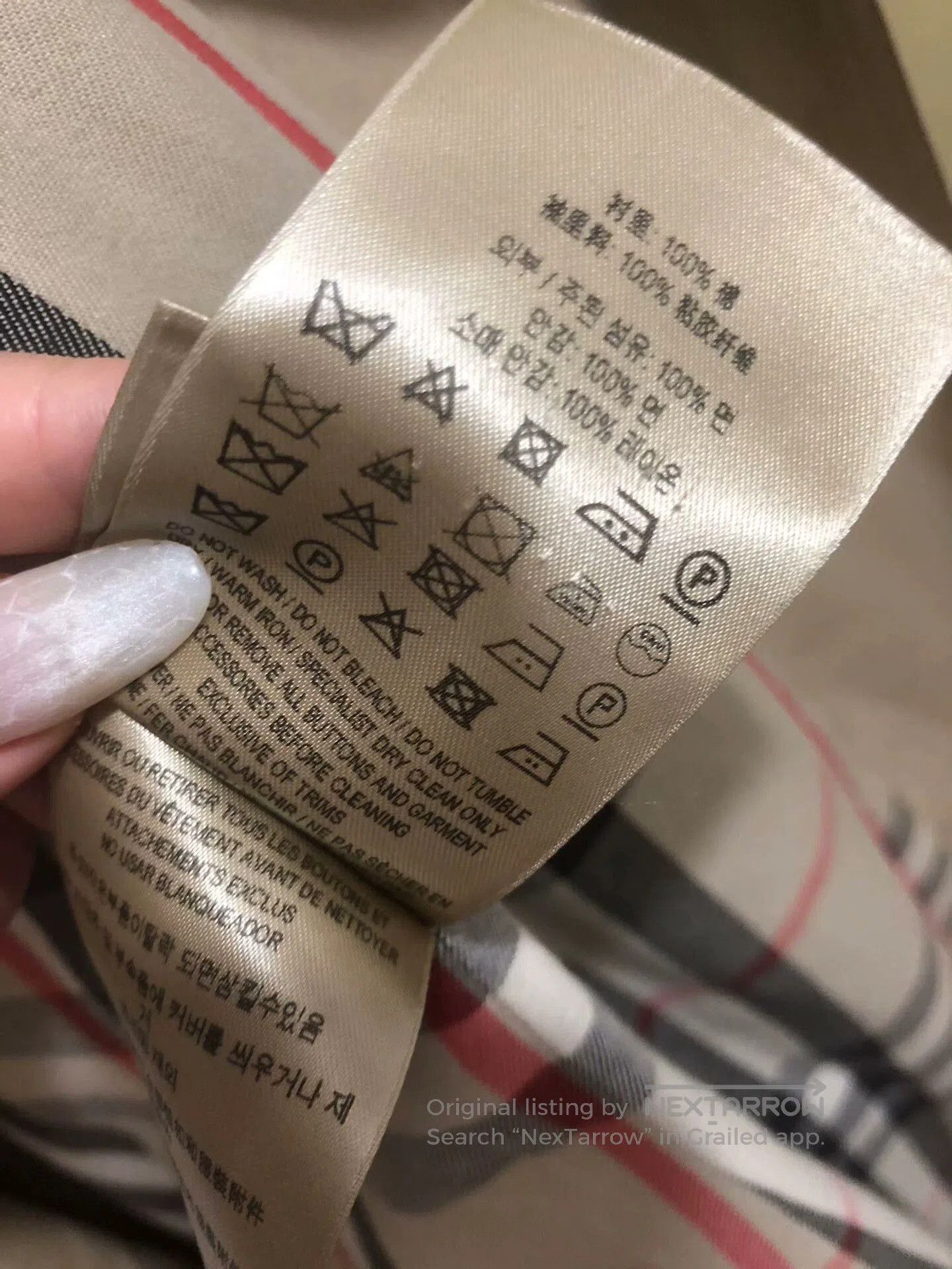 Burberry Burberry Beige Classic Check Coat. Size XL / US 12-14 / IT 48-50 - 5 Thumbnail