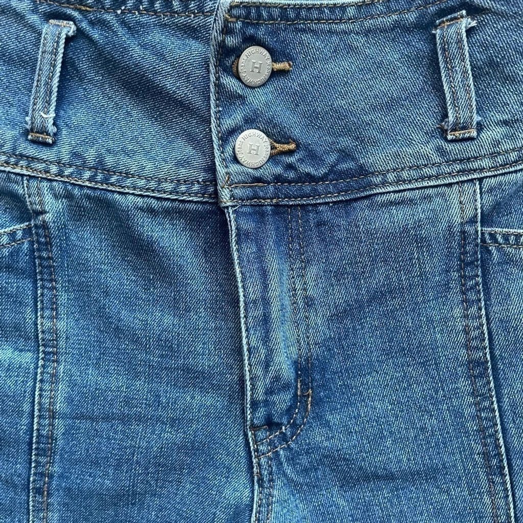 Other HIGHWAY High Waist Capri Jean Women Juniors Size 13/14. Size 34" / US 12 / IT 48 - 5 Thumbnail