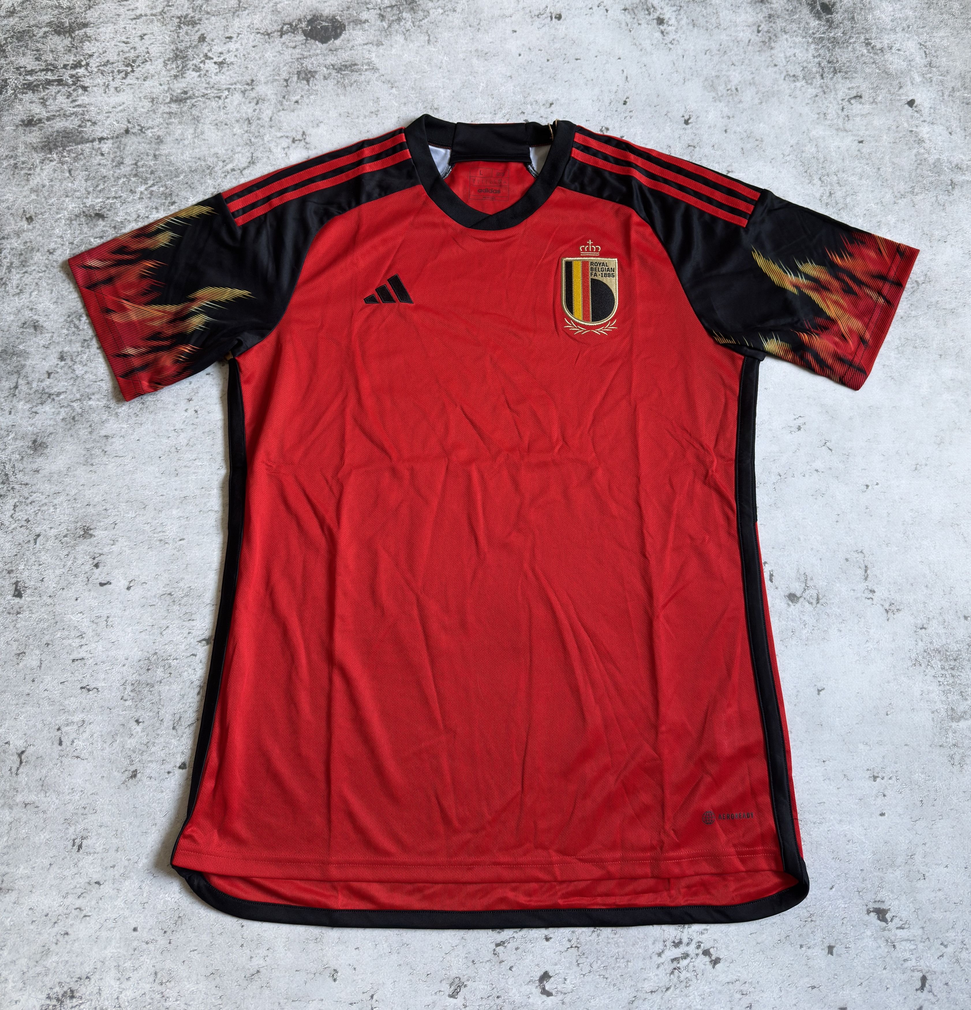 Adidas Belgium 2022 Jersey Shirt Adidas Football Soccer Men 2XL Size US XXL / EU 58 / 5 - 1 Thumbnail