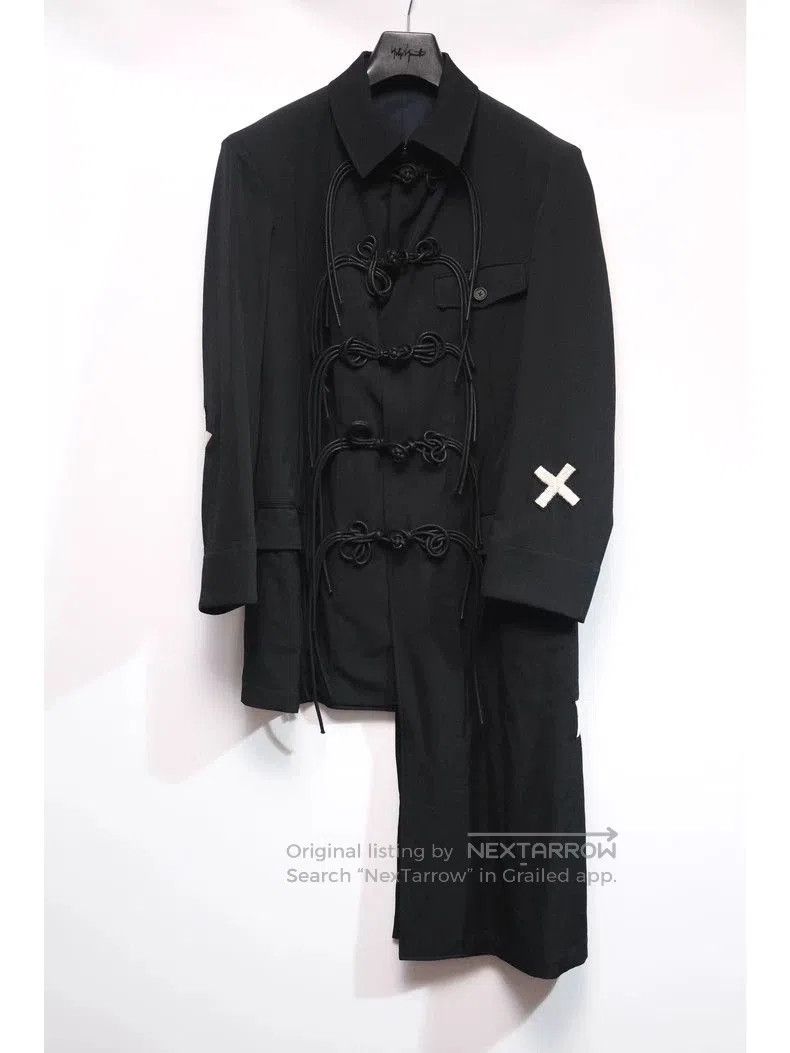 Yohji Yamamoto Yohji Yamamoto Star Embroidery Coat. Size US S / EU 44-46 / 1 - 1 Thumbnail