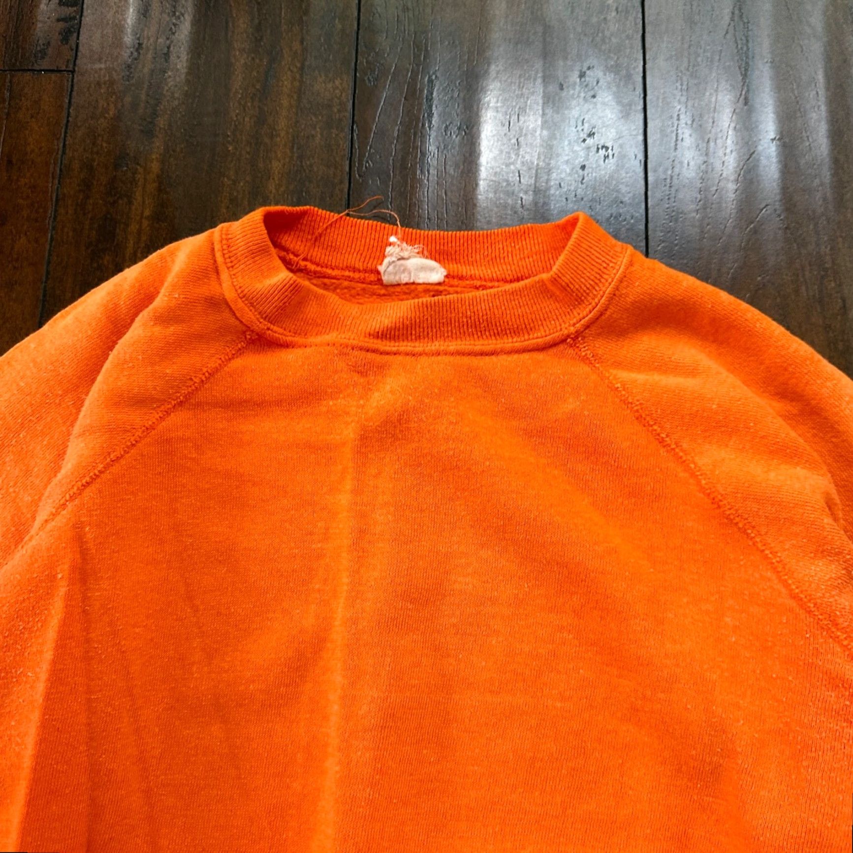 Vintage VINTAGE 1960s Rockabilly Sweatshirt Sweater 60s 70s Orange USA Graphic Print Crew Neck Long Sleeve L Men Size US L / EU 52-54 / 3 - 3 Thumbnail